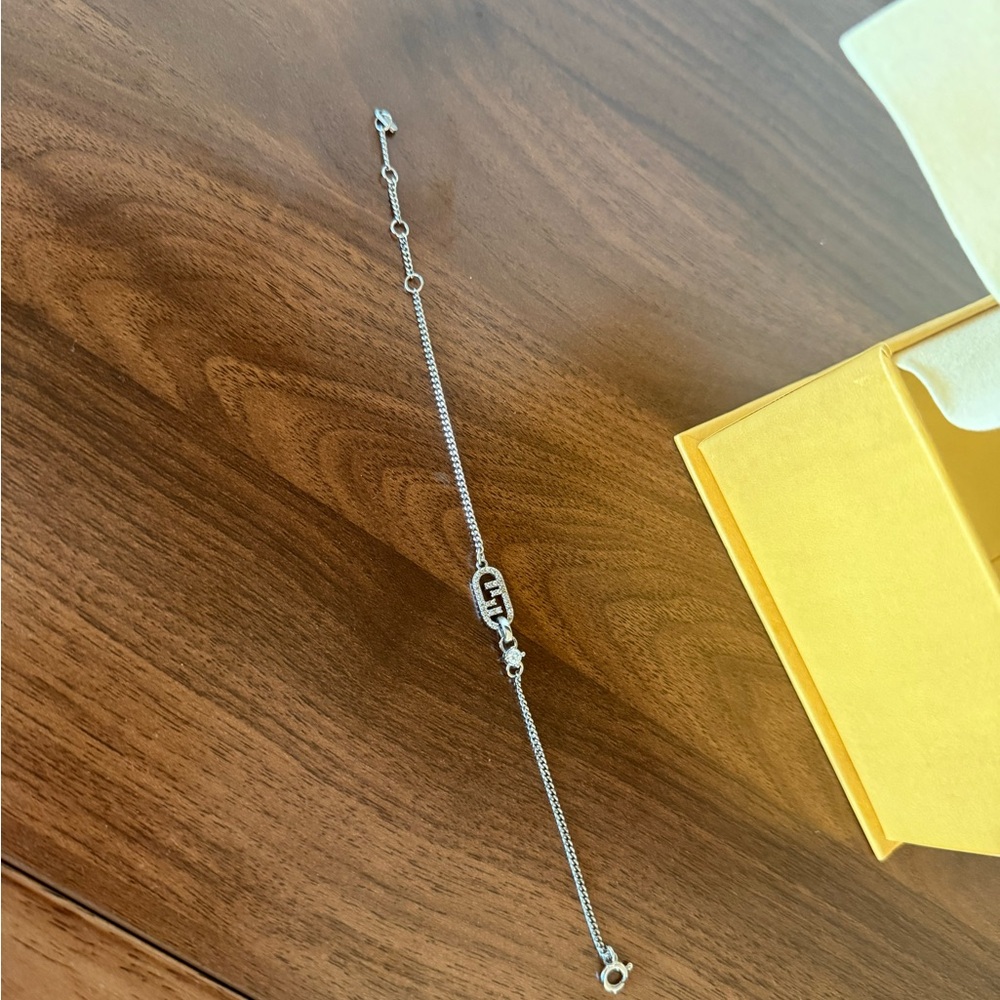 Fendi Silver Chain Bracelet - Picture 3 of 7
